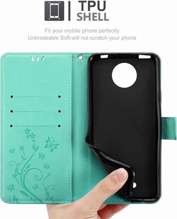 Produktbild Cadorabo Flower Book Cover (Motorola Moto C Plus)