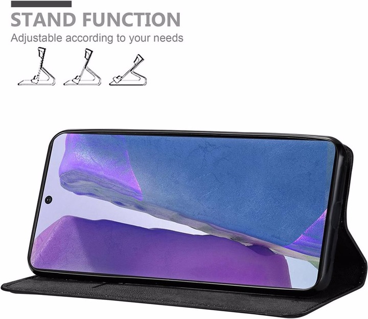 Produktbild Cadorabo Book Invisible Magnet Cover (Samsung Galaxy Note 20)