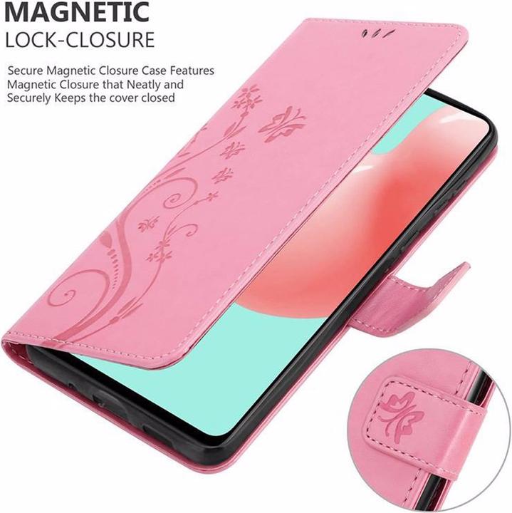 Produktbild Cadorabo Flower Book Cover (Samsung Galaxy A41)