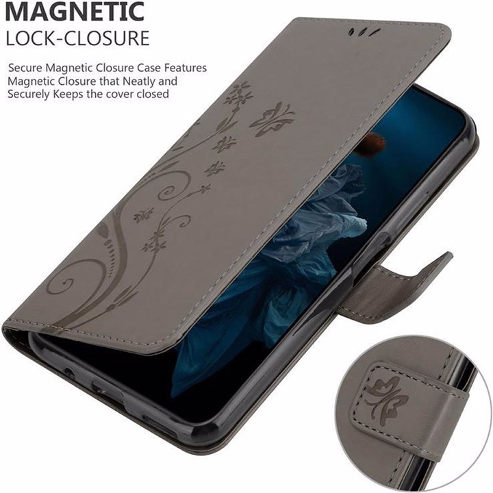 Actual product image Cadorabo Flower Book Cover (Honor 20 Pro)