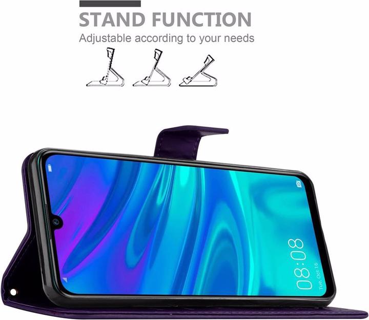 Actual product image Cadorabo Flower Book Cover (Honor 10 Lite, Huawei P Smart (2019))