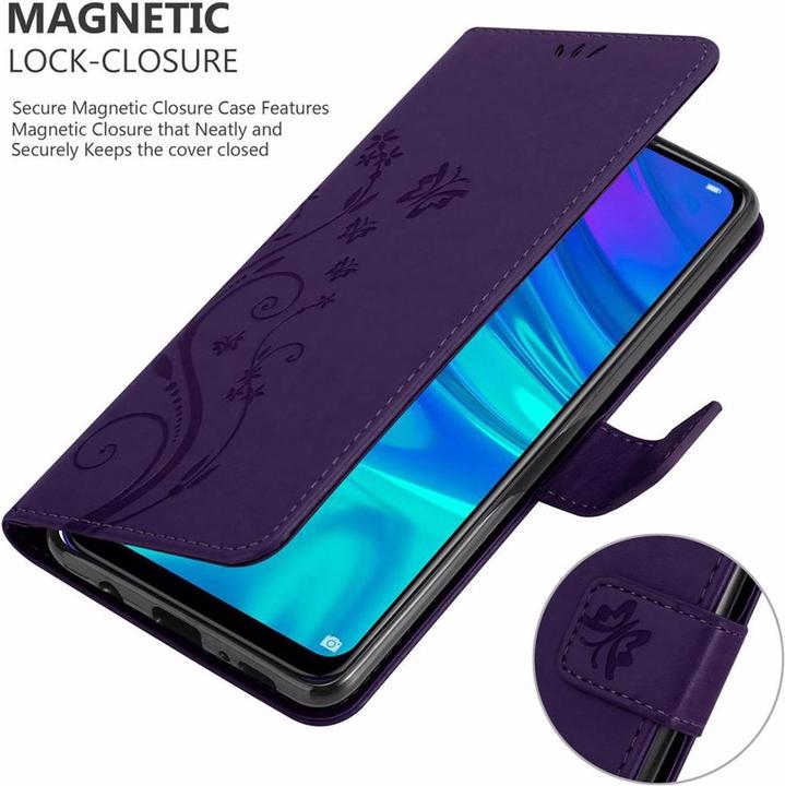 Actual product image Cadorabo Flower Book Cover (Honor 10 Lite, Huawei P Smart (2019))