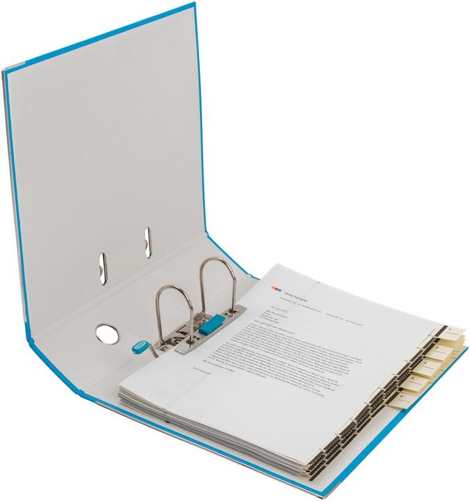 Produktbild Elba Folder smart Pro, Rückenbreite: 80 mm, ozeanblau DIN A4, Aussendeckel PP / Innendeckel Papier (A4, 80 mm, 1 Stück)