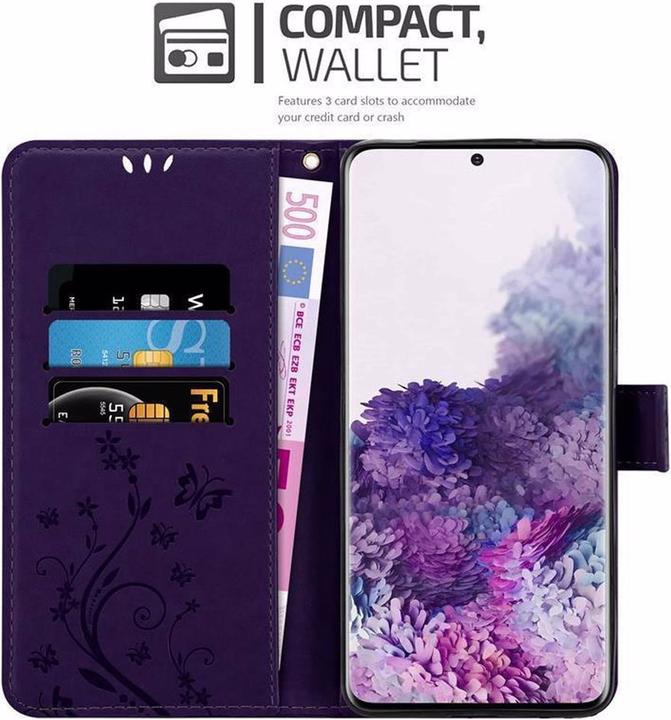 Produktbild Cadorabo Flower Book Cover (Samsung Galaxy S20+)