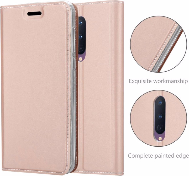 Actual product image Cadorabo Book Classy Style Cover (Oneplus 8)