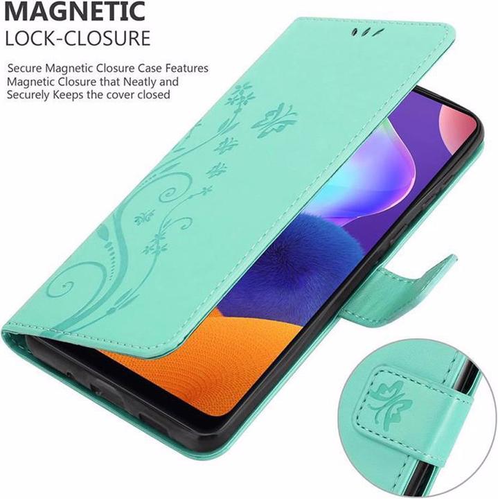 Produktbild Cadorabo Flower Book Cover (Samsung Galaxy A31)