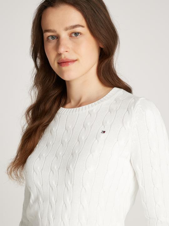 Produktbild Tommy Hilfiger Co Cable Mid Gg Ls C-Nk Swt (XL)