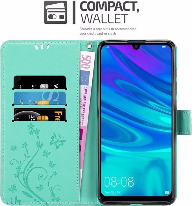 Actual product image Cadorabo Flower Book Cover (Huawei P Smart (2019))