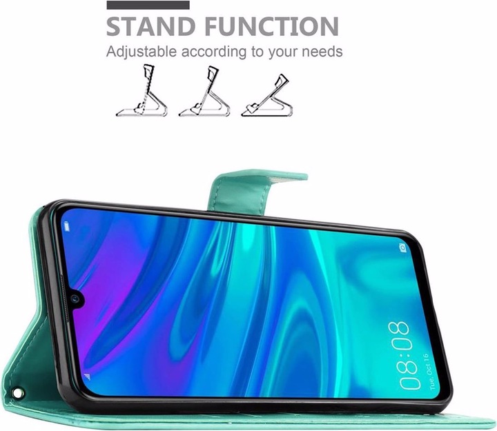 Produktbild Cadorabo Flower Book Cover (Huawei P Smart (2019))