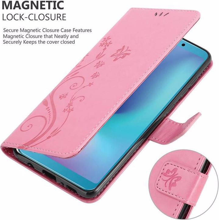 Image du produit Cadorabo Couverture du livre de fleurs (Samsung Galaxy A6s)