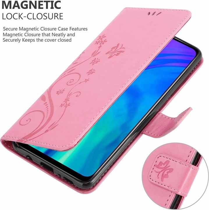 Produktbild Cadorabo Flower Book Cover (Honor 20 Lite)