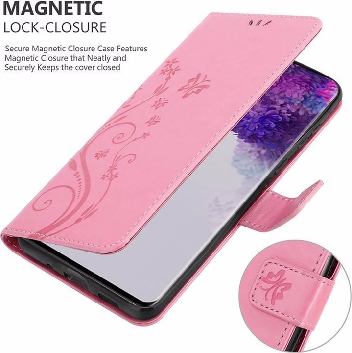 Produktbild Cadorabo Flower Book Cover (Samsung Galaxy S20 Ultra)