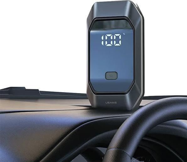 Actual product image Usams Urządzenie rozruchowe do samochodu z powerbankiem i funkcją latarki czarny/black ZB284ZDB01 (U (8000 mAh)