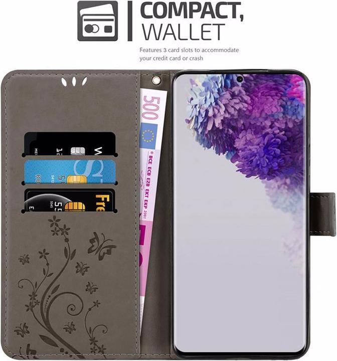 Produktbild Cadorabo Flower Book Cover (Samsung Galaxy S20 Ultra)