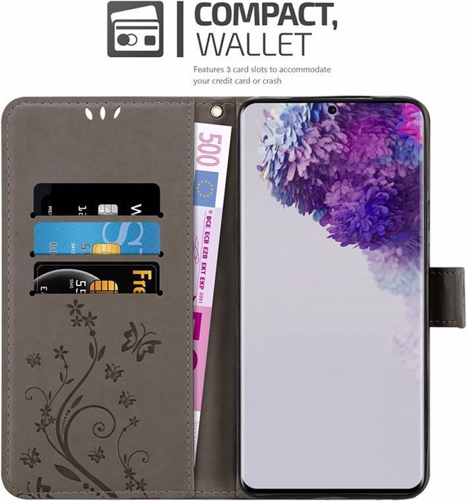 Produktbild Cadorabo Flower Book Cover (Samsung Galaxy S20 Ultra)