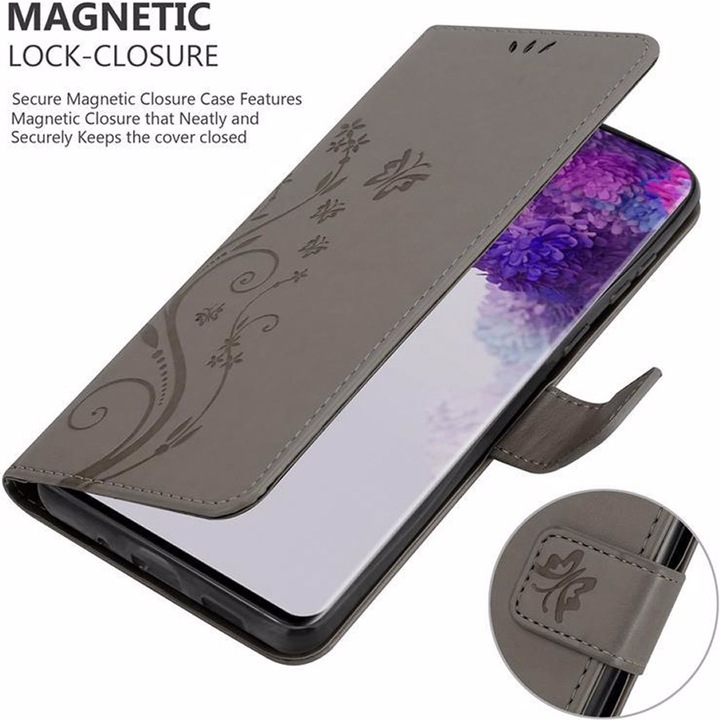 Produktbild Cadorabo Flower Book Cover (Samsung Galaxy S20 Ultra)