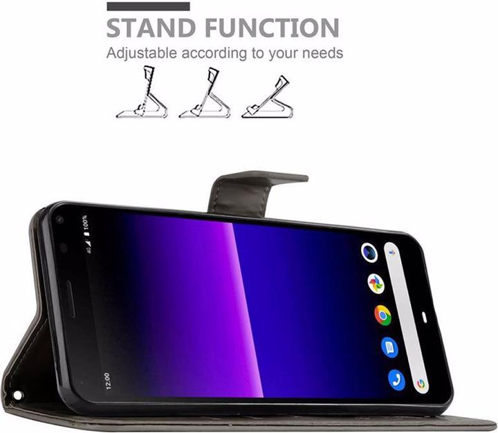 Actual product image Cadorabo Flower Book Cover (Sony Xperia 8)