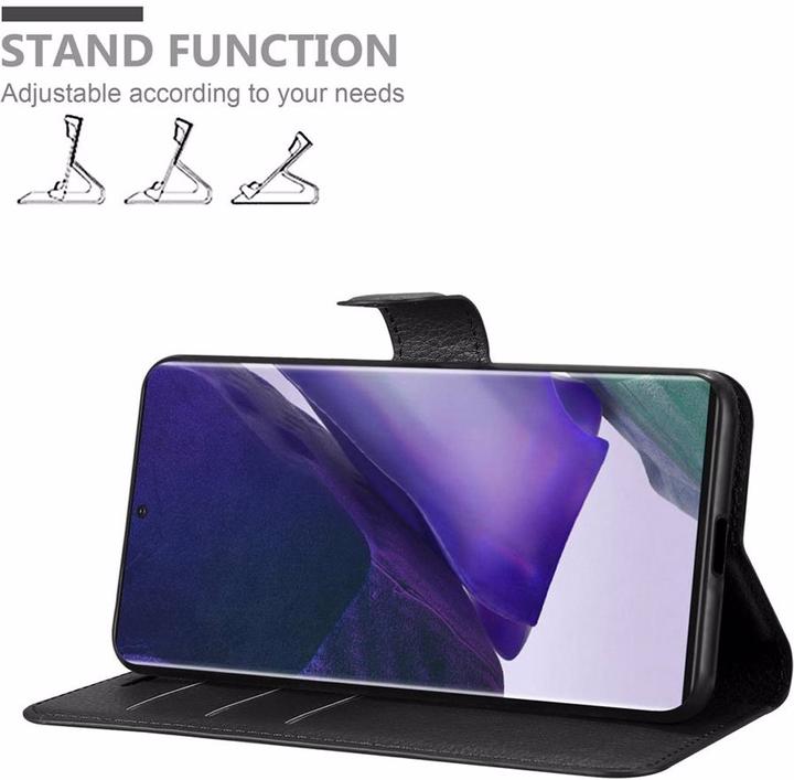 Actual product image Cadorabo Book with stand function cover (Samsung Galaxy Note 20+)