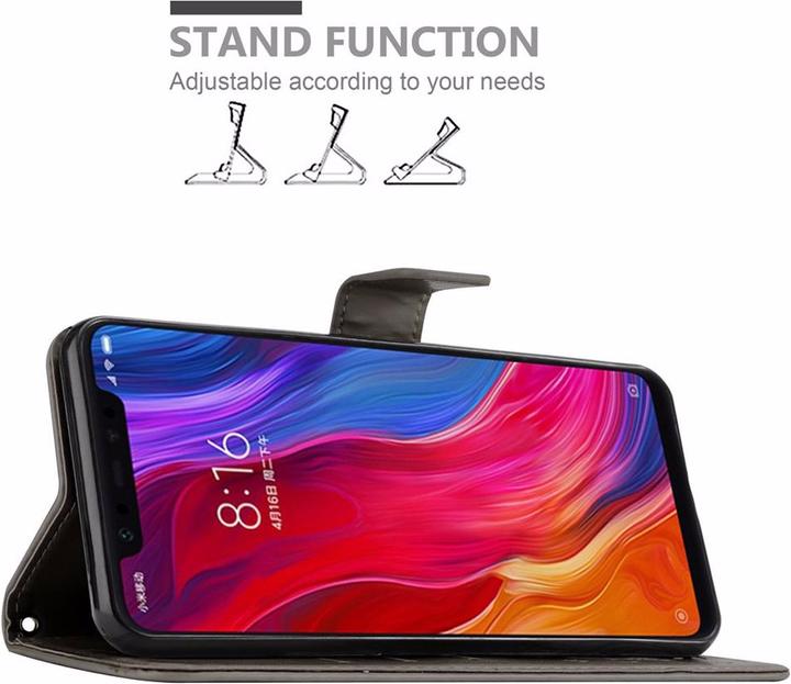 Actual product image Cadorabo Flower Book Cover (Mi 8)