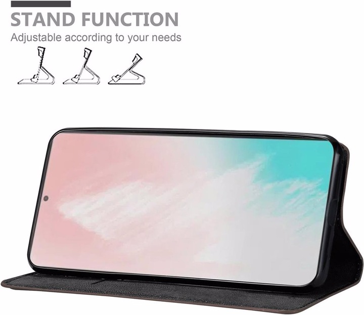 Actual product image Cadorabo Book Invisible Magnet Cover (Samsung Galaxy Note 20+)
