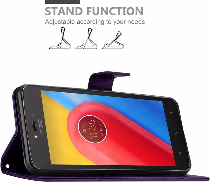 Immagine prodotto Cadorabo Copertina del libro di fiori (Motorola Moto C)