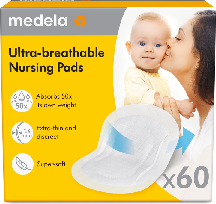 Medela Coussinets d'allaitement ultra-respirants 60 pcs. (60 x)