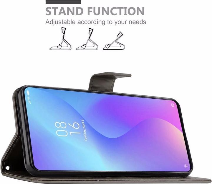 Produktbild Cadorabo Flower Book Cover (Xiaomi Mi 9T Pro, Xiaomi Redmi K20 Pro, Xiaomi Redmi K20)