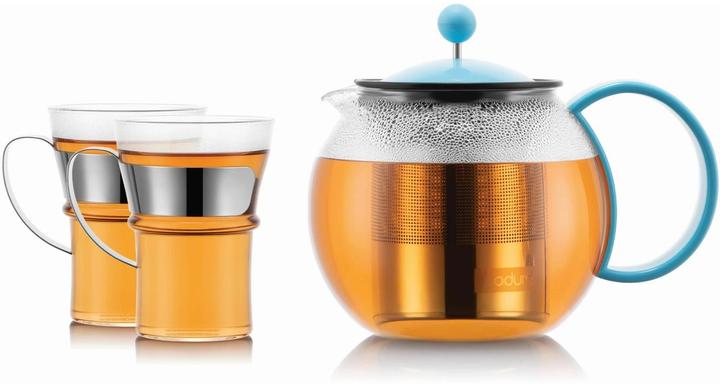 Bodum Théière Assam 1 l, bleu (1 l)
