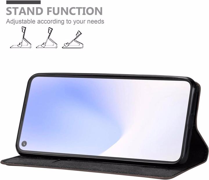 Actual product image Cadorabo Book Invisible Magnet Cover (Google Pixel 5 XL)