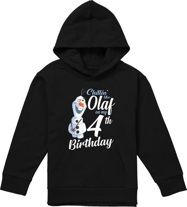 Produktbild Disney Frozen Chillin Like Olaf Kapuzenpullover meliert 4. Geburtstag (128)