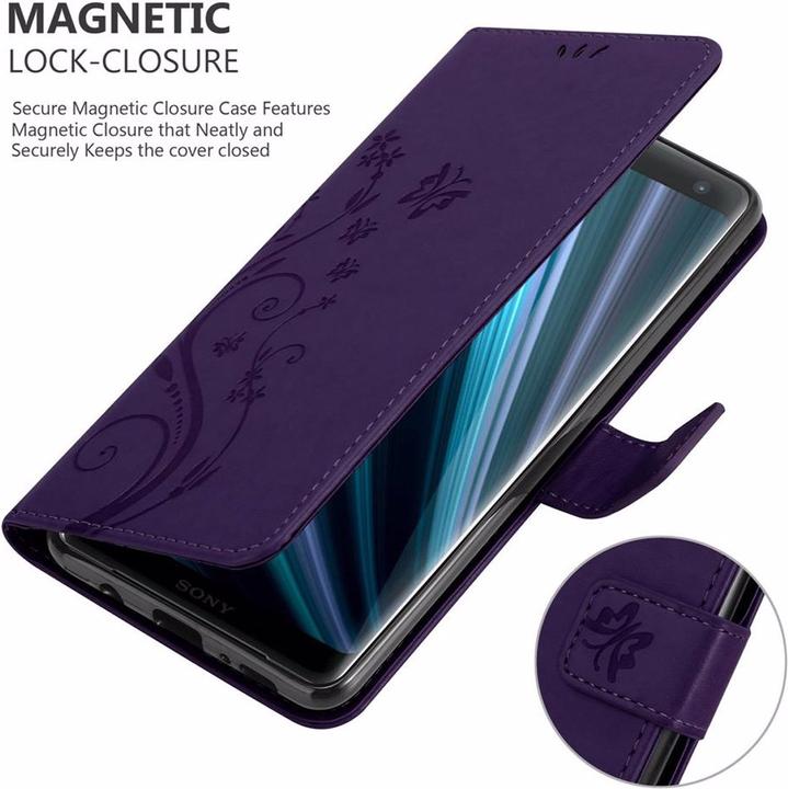 Immagine prodotto Cadorabo Copertina del libro di fiori (Sony Xperia XZ3)