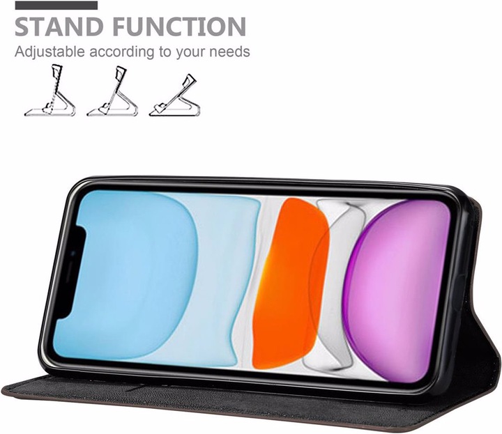 Produktbild Cadorabo Book Invisible Magnet Cover (Apple iPhone 12 mini)