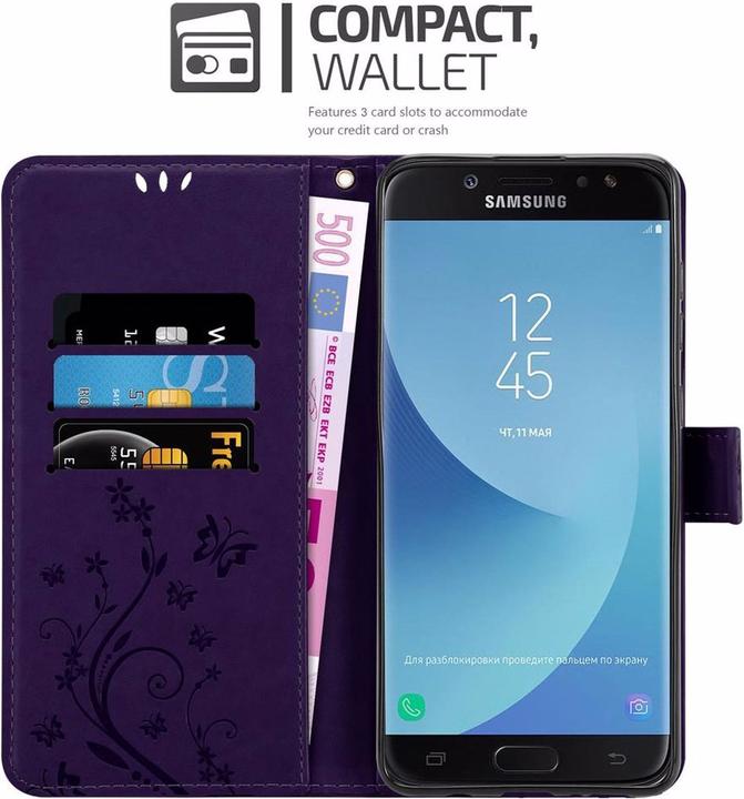 Immagine prodotto Cadorabo Copertina del libro di fiori (Samsung Galaxy J7 2018)