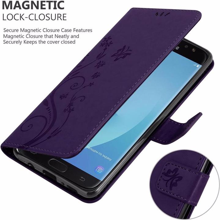 Immagine prodotto Cadorabo Copertina del libro di fiori (Samsung Galaxy J7 2018)