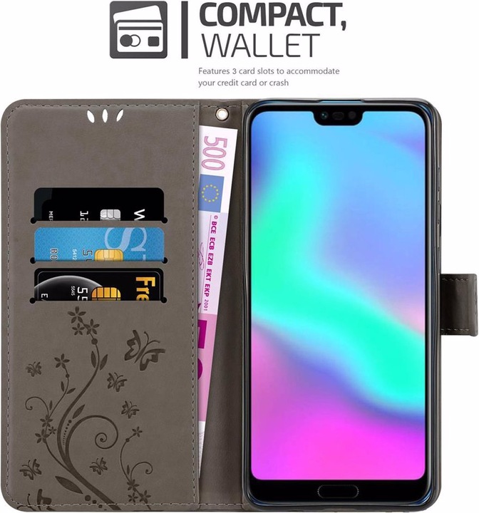 Produktbild Cadorabo Flower Book Cover (Honor 10)