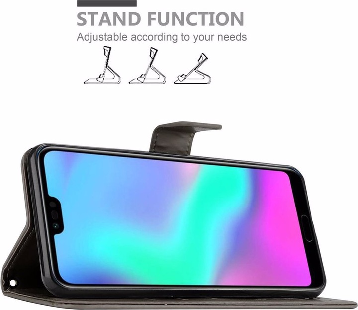 Produktbild Cadorabo Flower Book Cover (Honor 10)