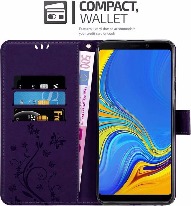 Produktbild Cadorabo Flower Book Cover (Samsung Galaxy A9 (2018))