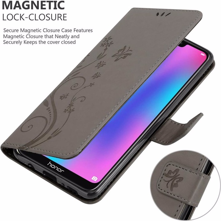 Produktbild Cadorabo Flower Book Cover (Honor 8C)