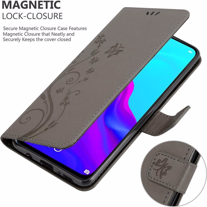 Produktbild Cadorabo Flower Book Cover (Huawei Nova 4)