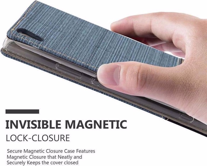 Immagine prodotto Cadorabo Copertina del libro Jeans Optics (Sony Xperia XA1 Ultra)