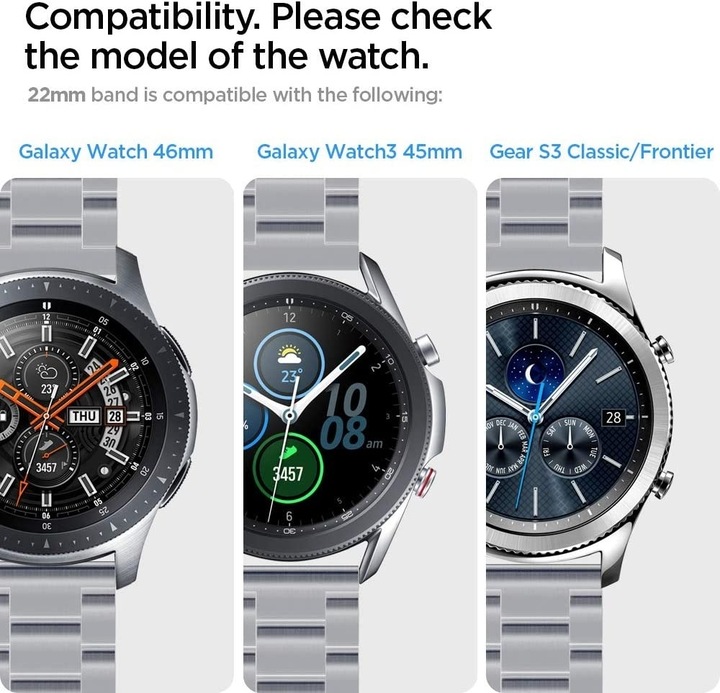 Produktbild Strap-it Armband (Silikon, Gear S3 Classic)