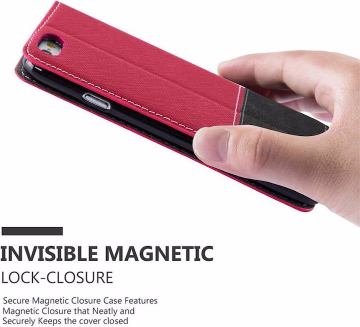 Actual product image Cadorabo Book X Wallet Cover (Apple iPhone 6s Plus, Apple iPhone 6 Plus)