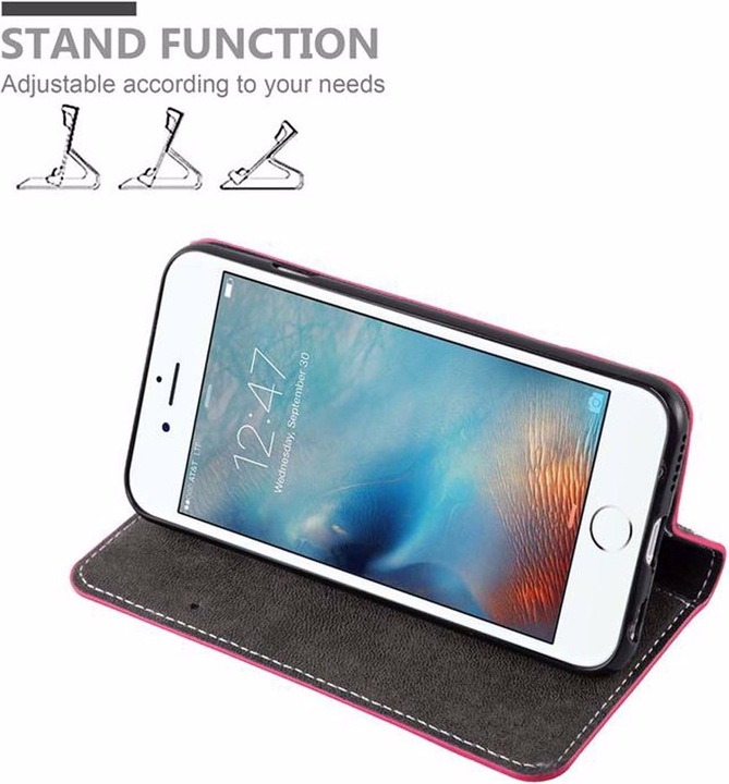 Actual product image Cadorabo Book X Wallet Cover (Apple iPhone 6s Plus, Apple iPhone 6 Plus)