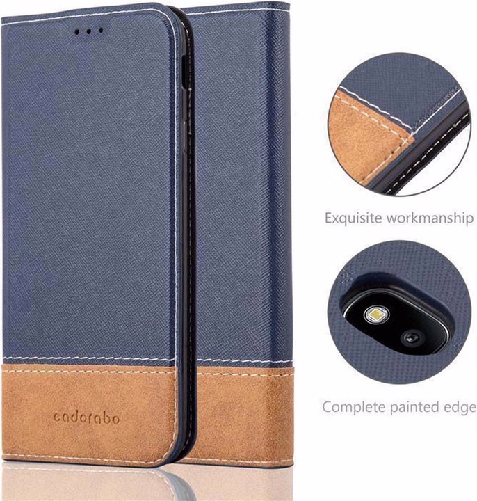 Actual product image Cadorabo Book X Wallet Cover (Samsung Galaxy J7 2017)