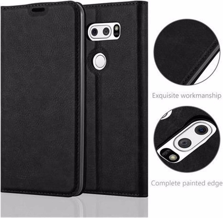 Actual product image Cadorabo Book Invisible Magnet Cover (LG V30)