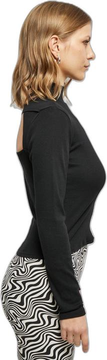 Actual product image Urban Classics Ladies Rib Back Cut Out Longsleeve (S)
