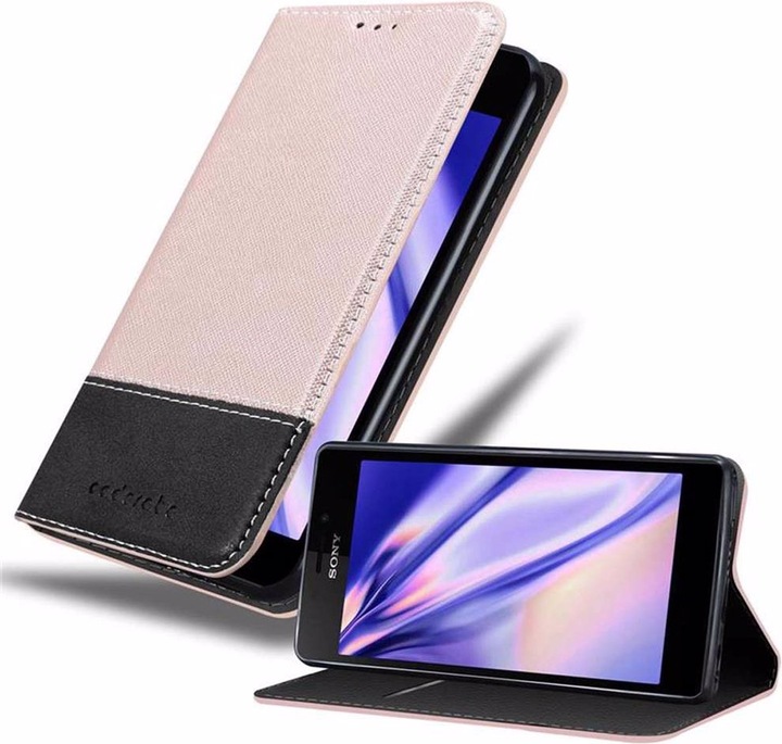 Actual product image Cadorabo Book X Wallet Cover (Sony Xperia M2, Sony Xperia M2 Aqua)