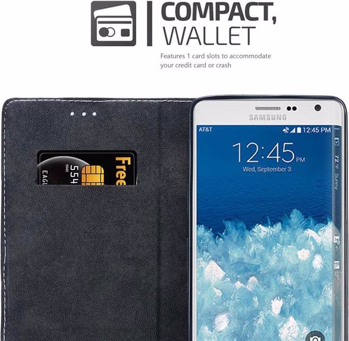 Actual product image Cadorabo Book X Wallet Cover (Samsung Galaxy Note Edge)