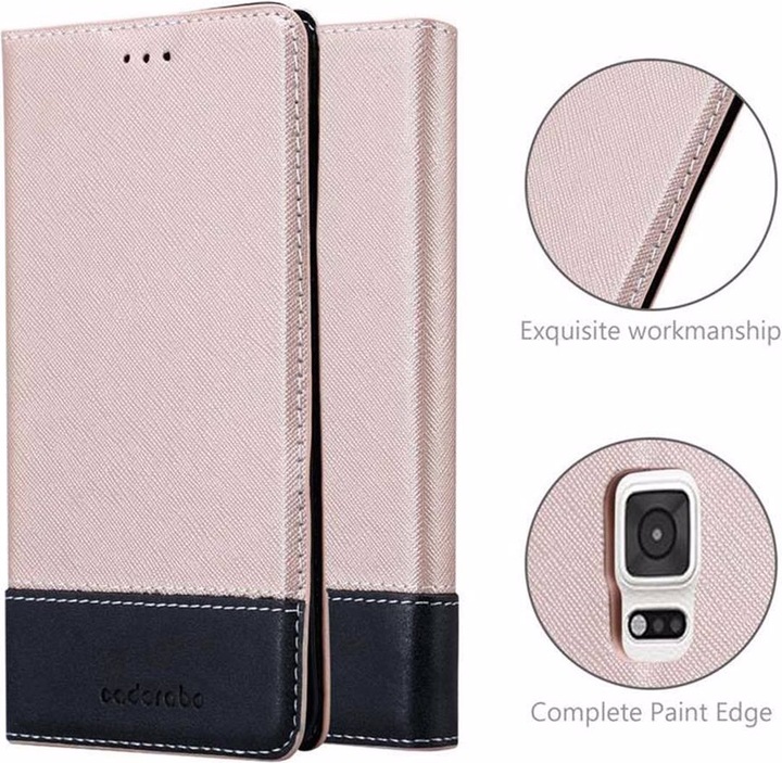 Actual product image Cadorabo Book X Wallet Cover (Samsung Galaxy Note Edge)