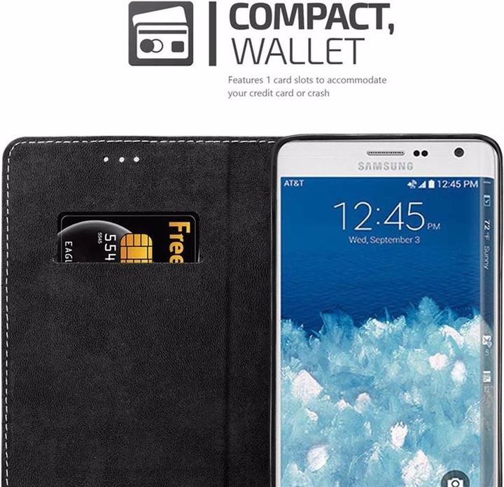 Actual product image Cadorabo Book X Wallet Cover (Samsung Galaxy Note Edge)